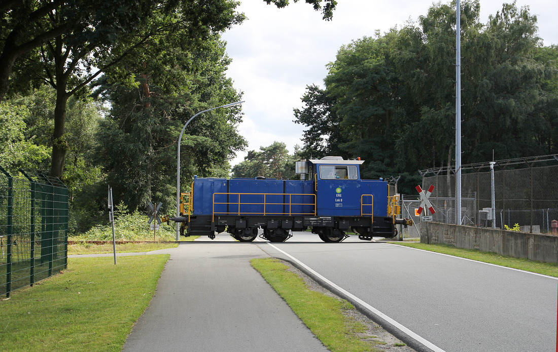 Deutsche BP (Erdöl-Raffinerie Emsland) Lok 8 // Lingen (Ems); Ortsteil Holthausen // 31. Juli 2015 