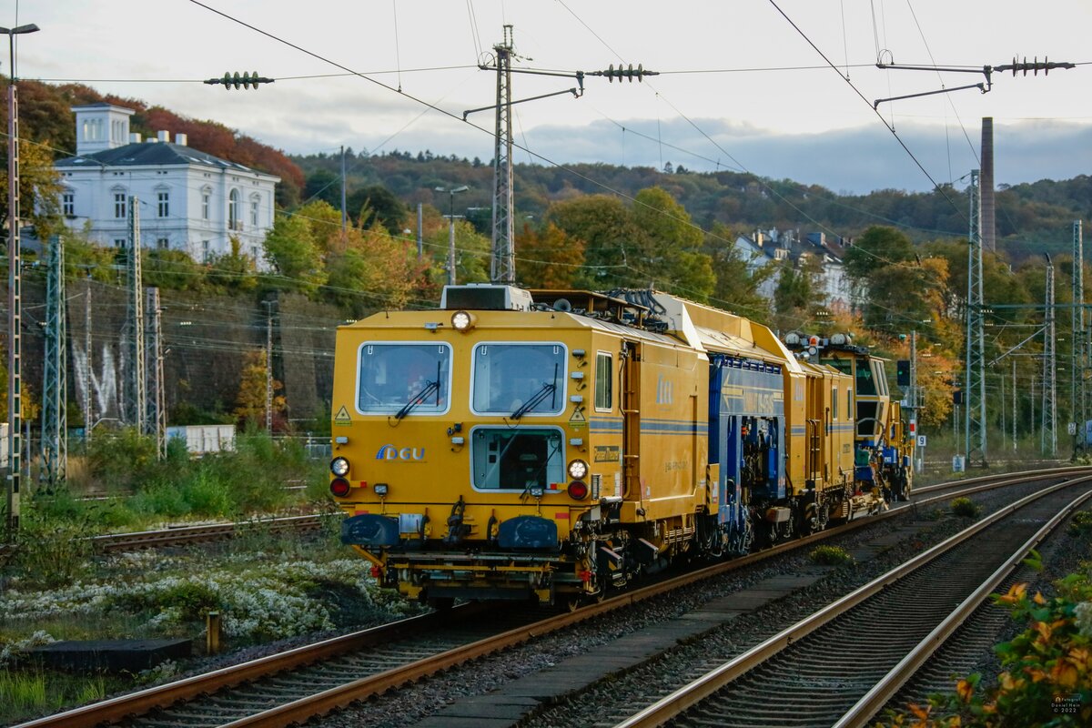 DGU Unimat Stopfmaschine in Wuppertal, Oktober 2022.