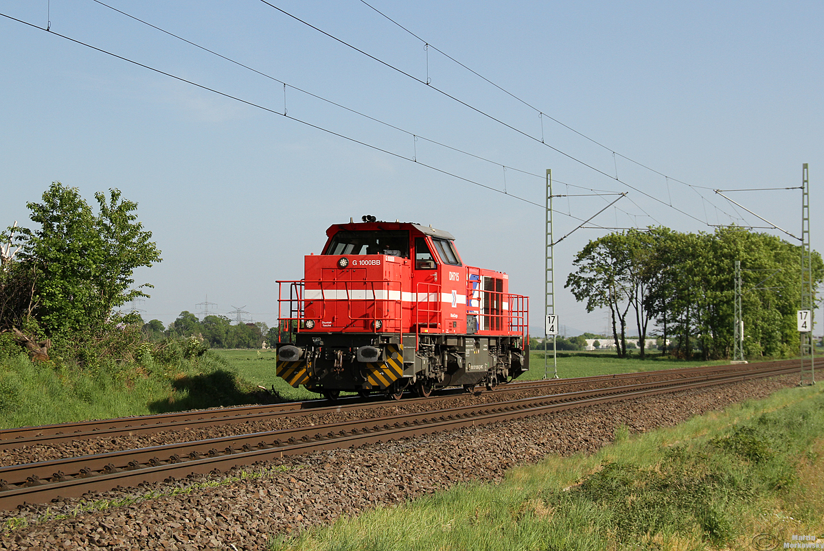 DH715 der RHC Lz bei Brühl am 25.04.2020
