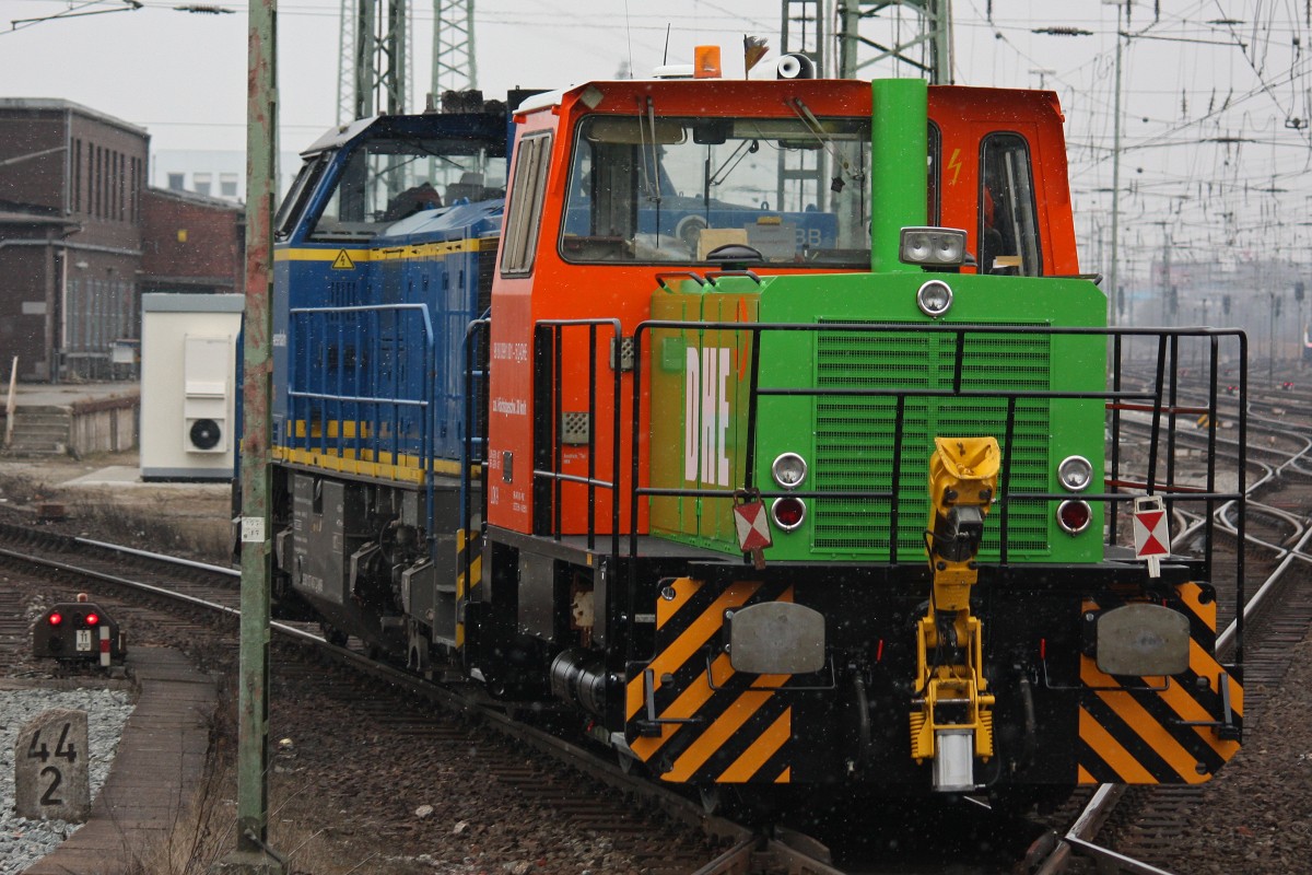 DHE Schma 98 80 0991 001-5 DHE wurde am 28.3.13 durch Bremen Hbf berfhrt.
