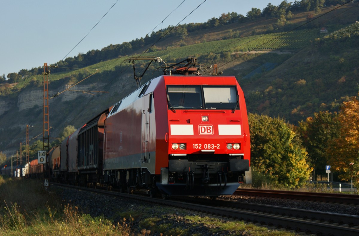 Die 152 083-2 Richtung S�den am 02.10.13