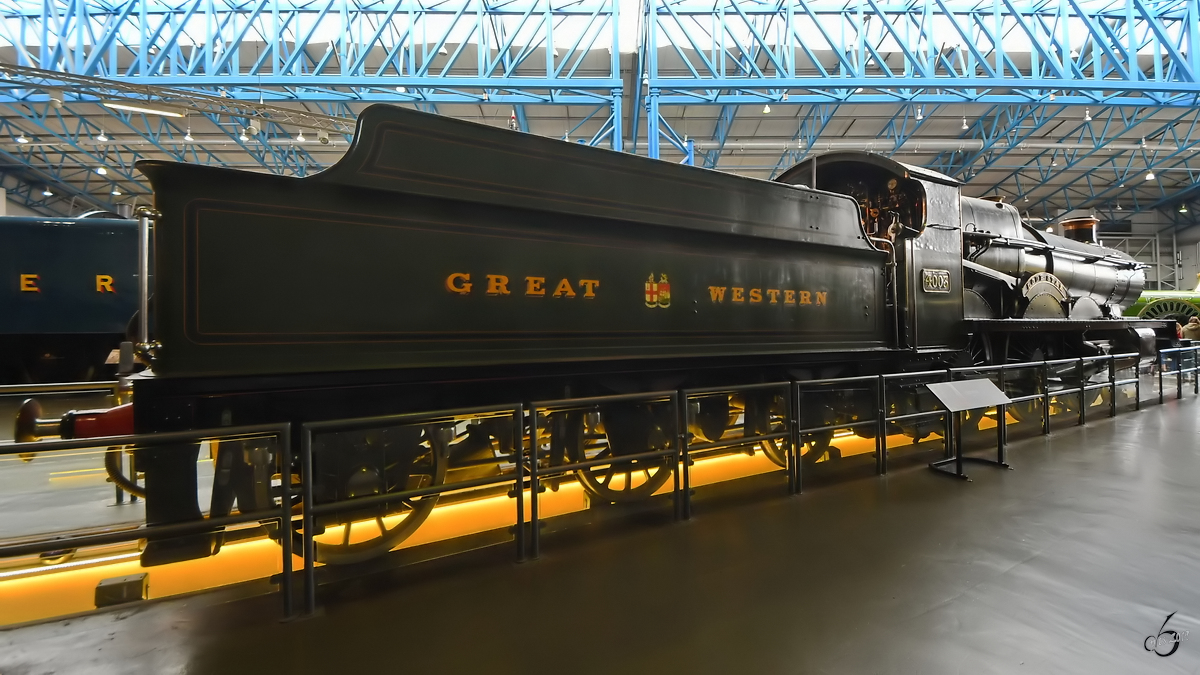 Die 1907 gebaute Dampflokomotive No. 4003  Lode Star  der Great Western Railway war Anfang Mai 2019 im National Railway Museum York zu sehen.