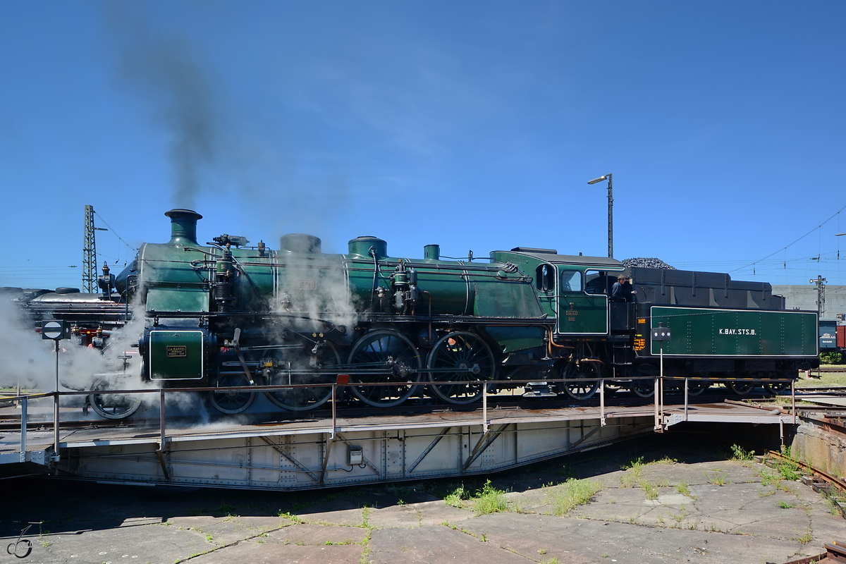 Die 1918 gebaute Bayerische S 3/6 