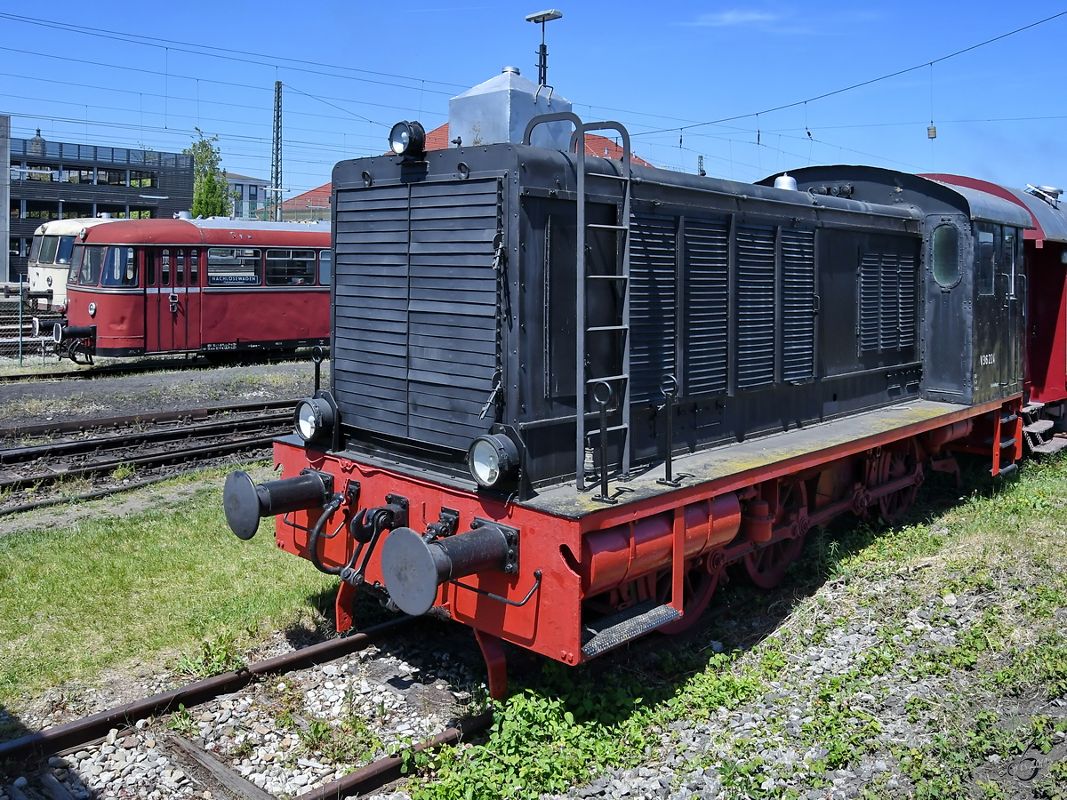 Die 1939 bei O&K gebaute Diesellokomotive V 36 224 war Anfang Juni 2019 im Bayerischen Eisenbahnmuseum Nördlingen zu sehen.