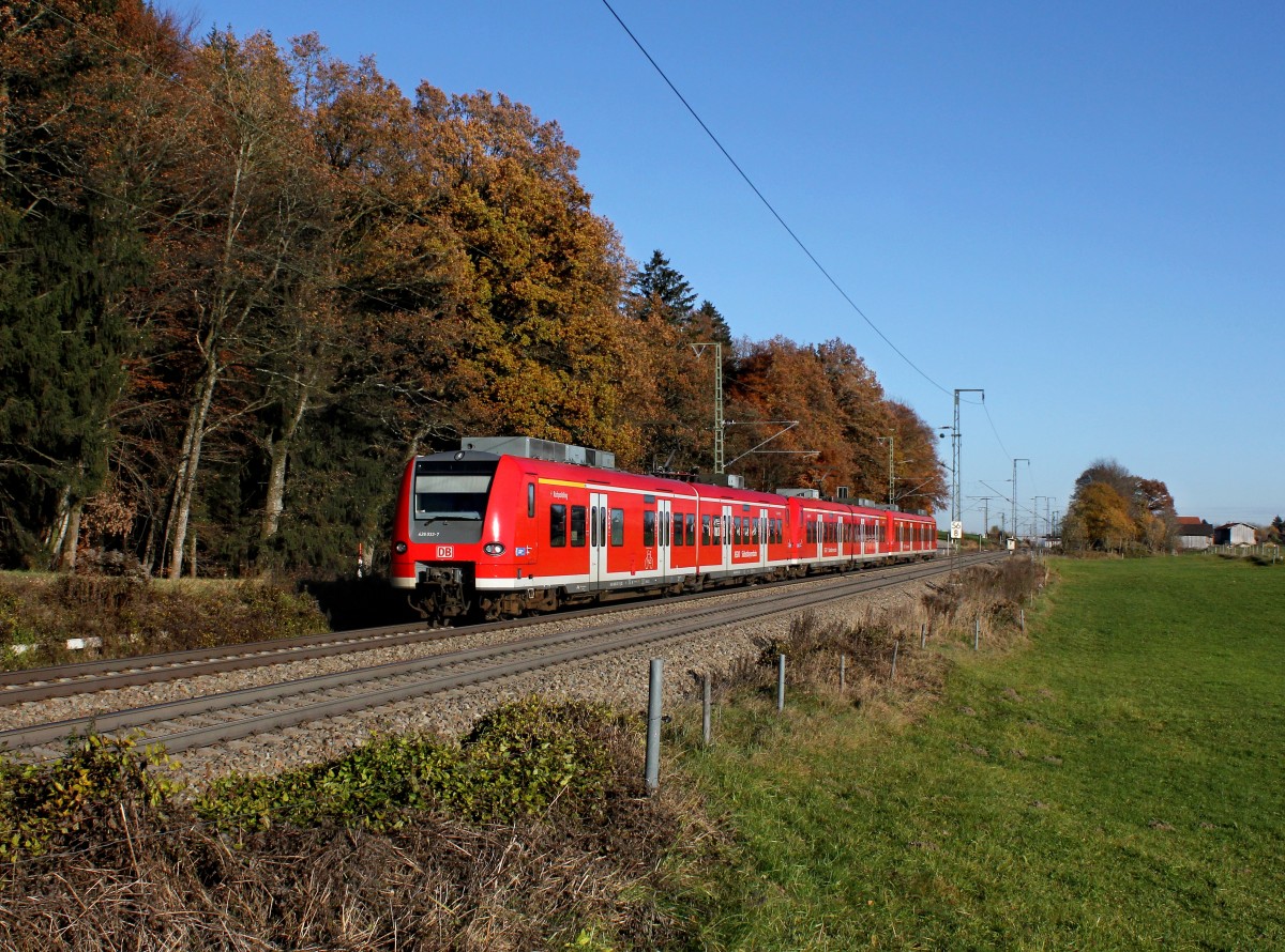 Die 426 033 und zwei Weitere am 06.11.2015 unterwegs bei Hufschlag.