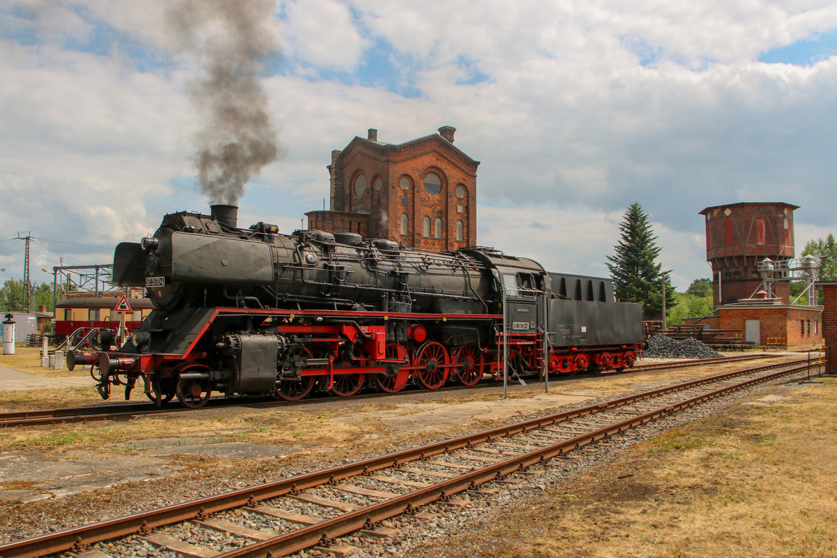 Die 50 3570-4 steht am 15.06.2018 im BW Wittenberge auf der Grube bevor es zu Fotofahrten ging.