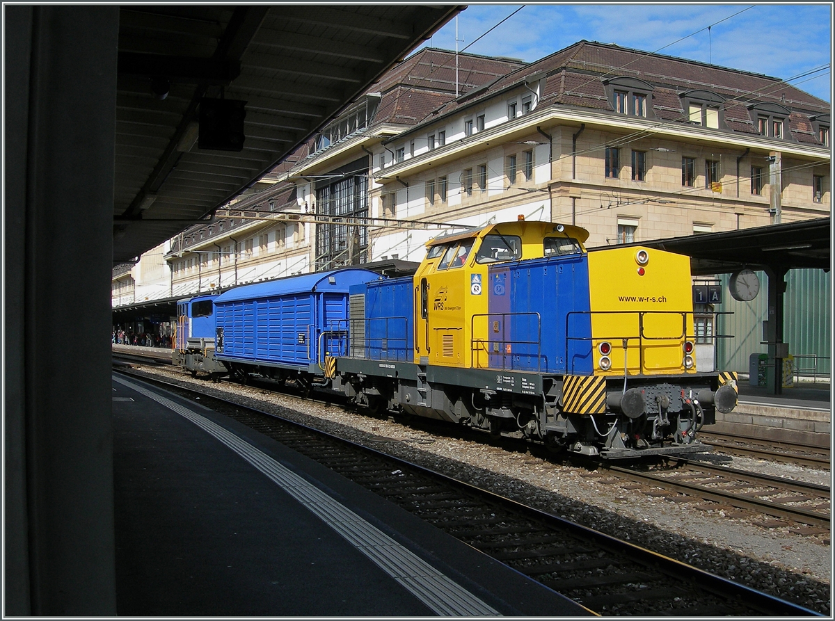 Die Am 847 906-5 (98 855 847 906-5 CH-WRSCH) in Lausanne.
28. März 2015
