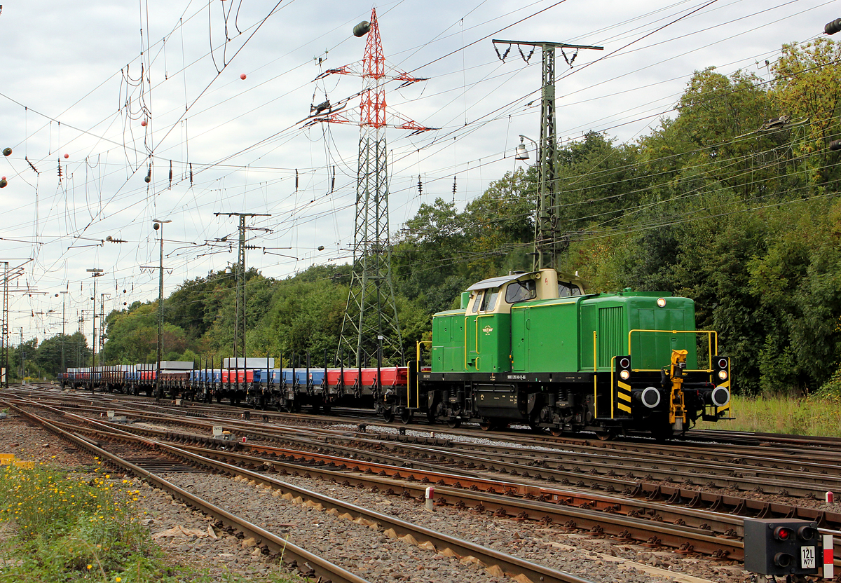 Die Brohler 295 059-2 in Gremberg am 09.09.2013