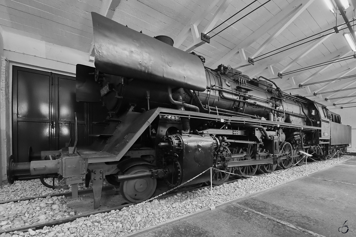 Die Dampflokomotive 50 3703-1 ist im Oldtimermuseum Prora zu finden. (April 2019)