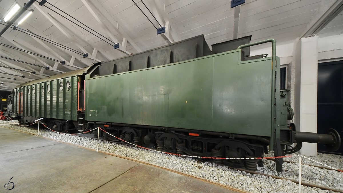 Die Dampfschneeschleuder 700 582 vom Typ SSH61 wurde im Jahr 1930 gebaut. (Oldtimermuseum Prora, April 2019)