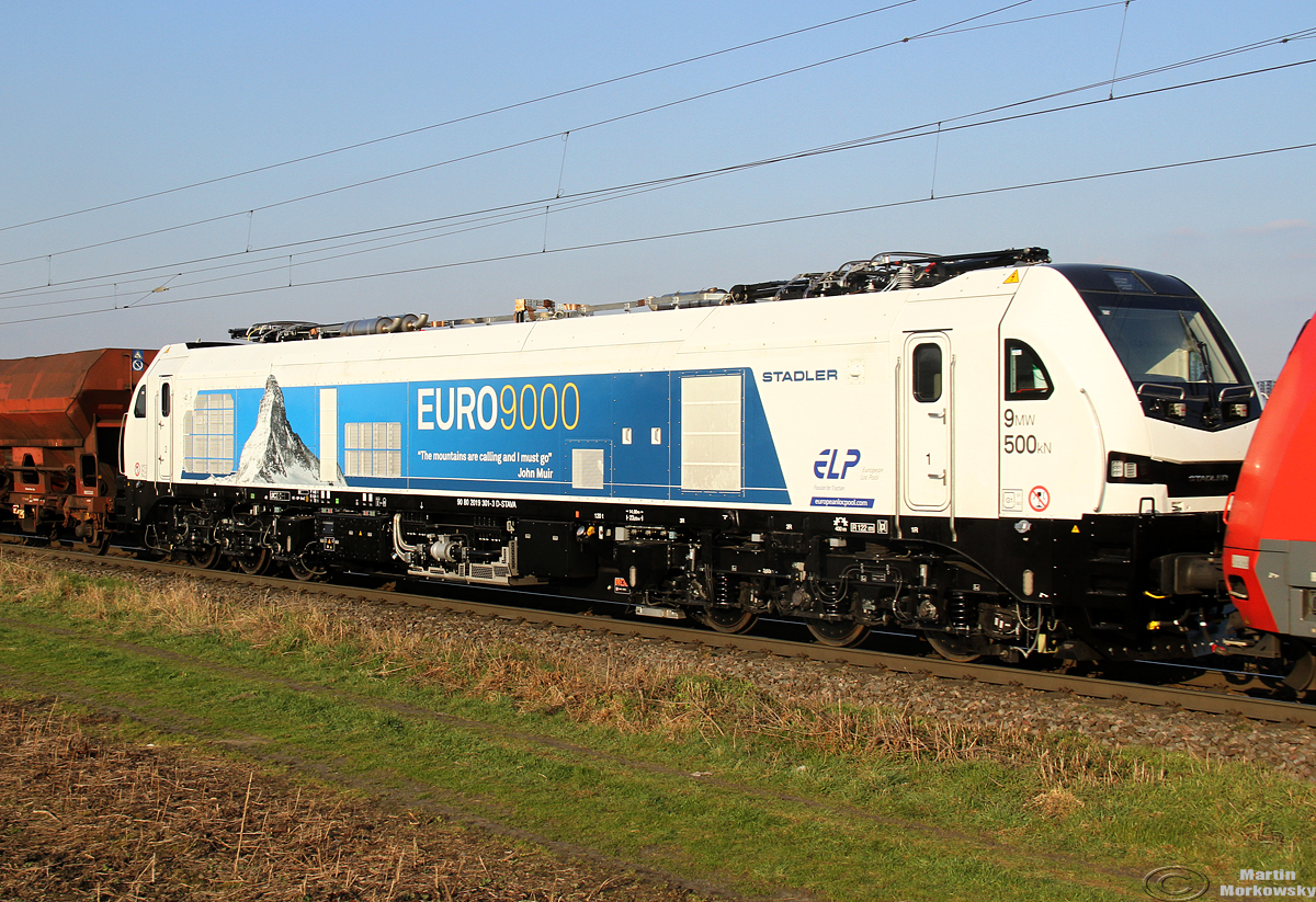 Die Euro 9000 mal was näher betrachtet, bei Hürth-Fischenich am 07.03.2021