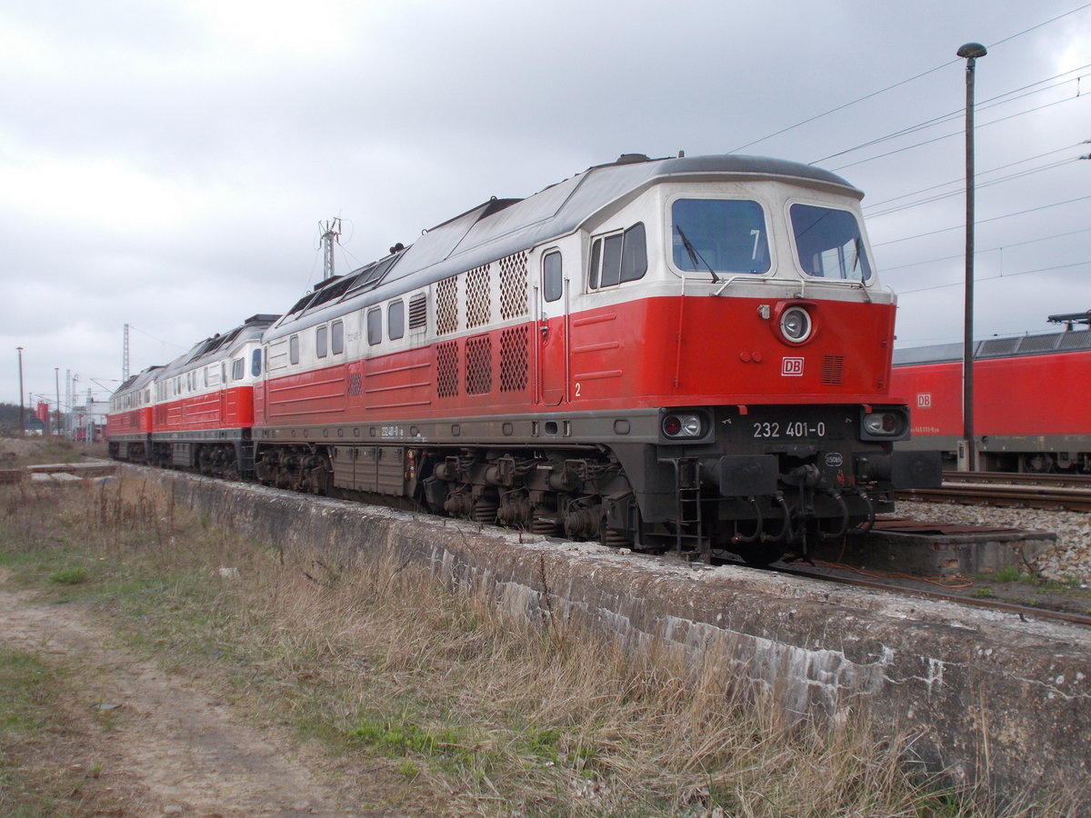 Die EWR 232 401,am 08.April 2017,in Seddin.