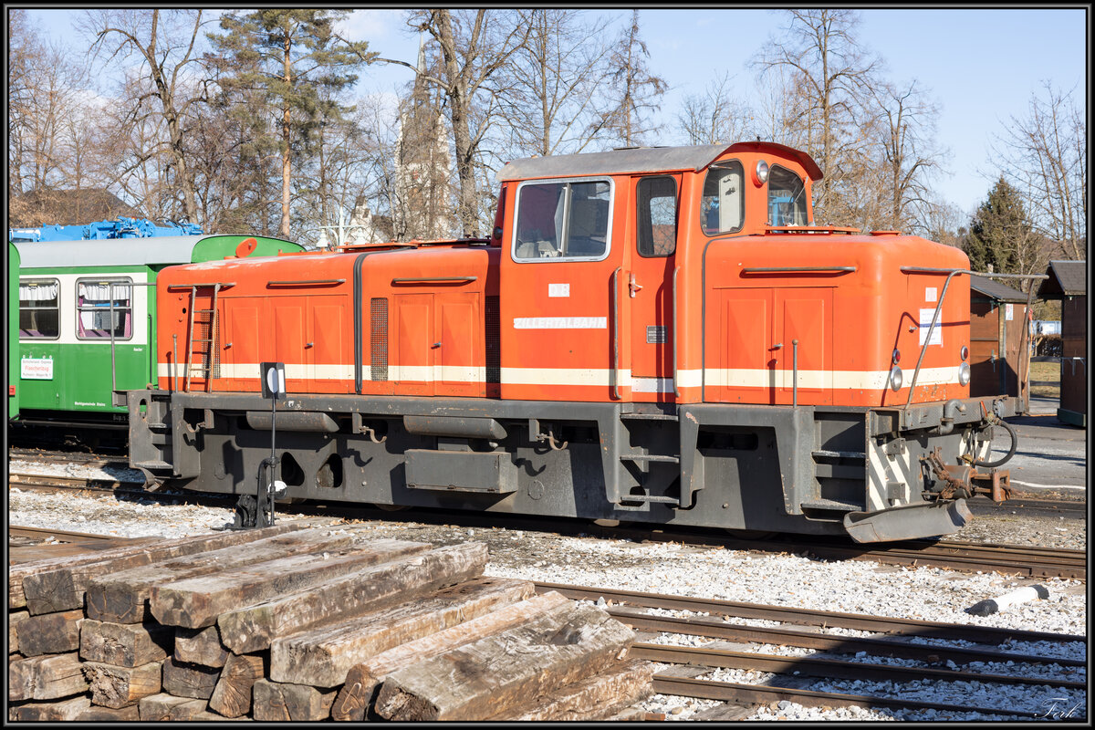 Die  Ex  Zillertalbahn D8 km Bahnhof Stainz am 21.01.2021