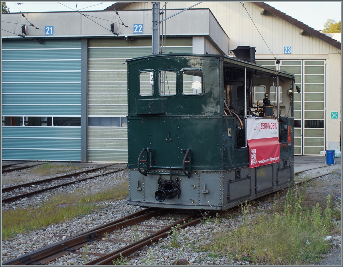 Die G 3/3 12, 1894 BTG (Eigentum der Stiftung BERNMOBIL historique) ist in Vevey angekommen. Das Berner Dampftram stellte einen Höhepunkt im September Event  Es war einmal - Gleise in der Stadt  dar. 

2. September 2021