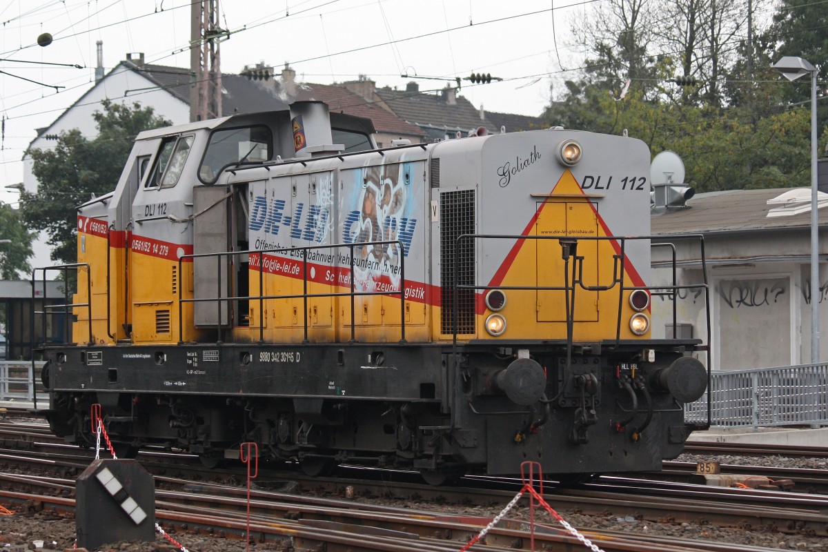 Die-Lei 112  Goliath  am 7.9.13 als Lz in Düsseldorf-Rath.