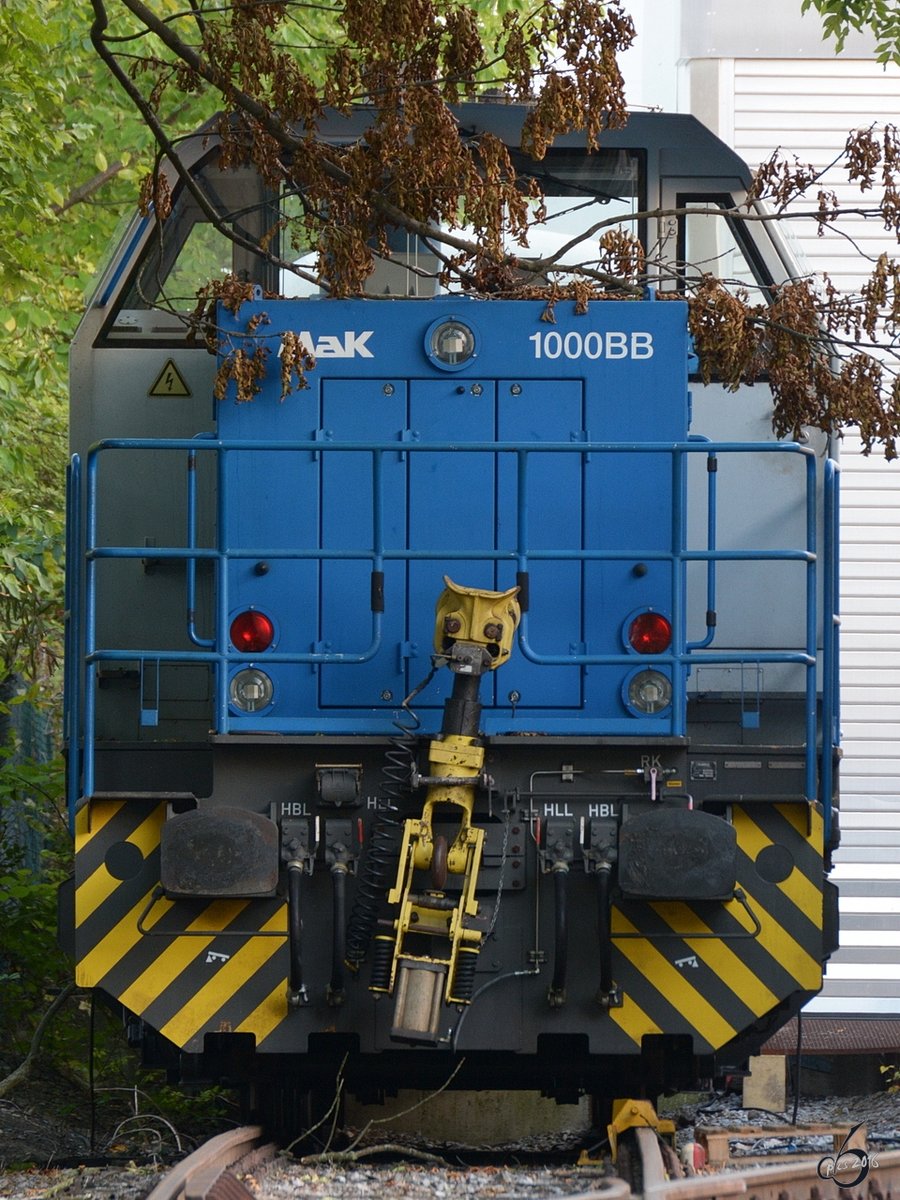 Die MAK 1000BB im Oktober 2016 in Hattingen.