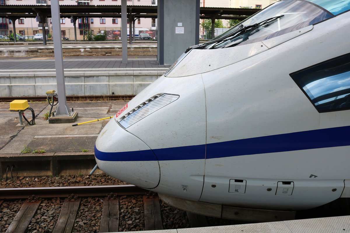 Die Nase von DB Fernverkehr ICE3 (406 001) am 20.06.20 in Frankfurt am Main Hbf