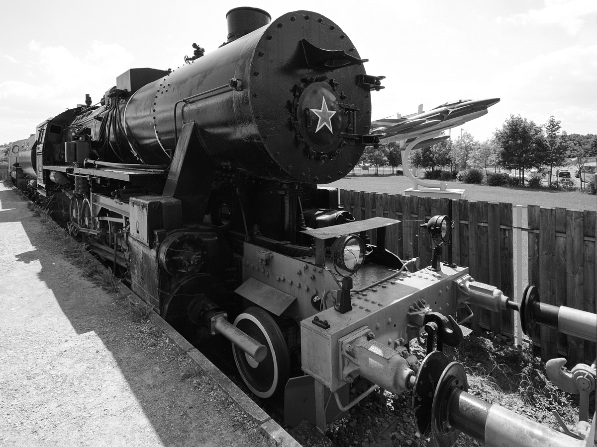 Die Russische Dampflokomotive ТЭ-3915 im Technikmuseum Speyer (Mai 2014)