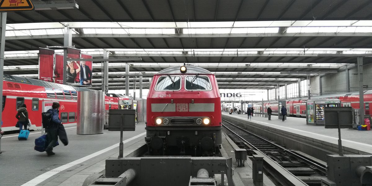 Die schon etwas verblichene Frontseite unseres Oldies.