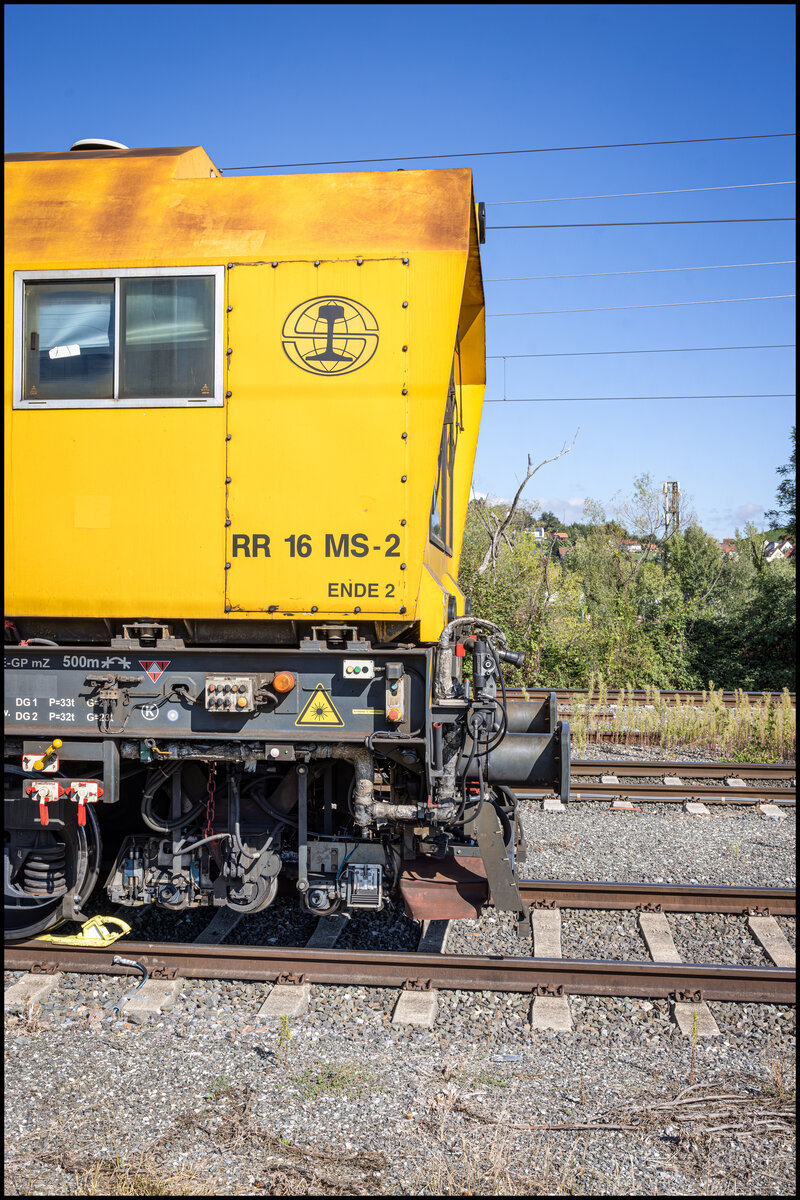 Die Stirn des Speno RR16 MS-2 2. September 2026  