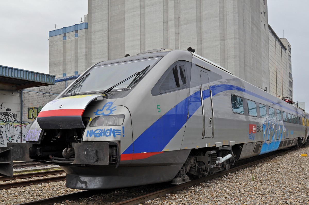 Die Zeit der ETR 470 ist abgelaufen. Der ETR 470 005, der am 15. April