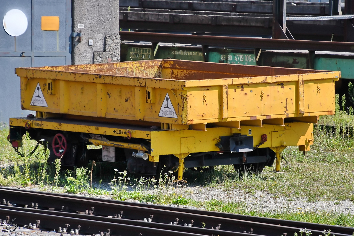 Diese Wagen war Anfang August 2020 unweit der Lokwelt Freilassing zu sehen.