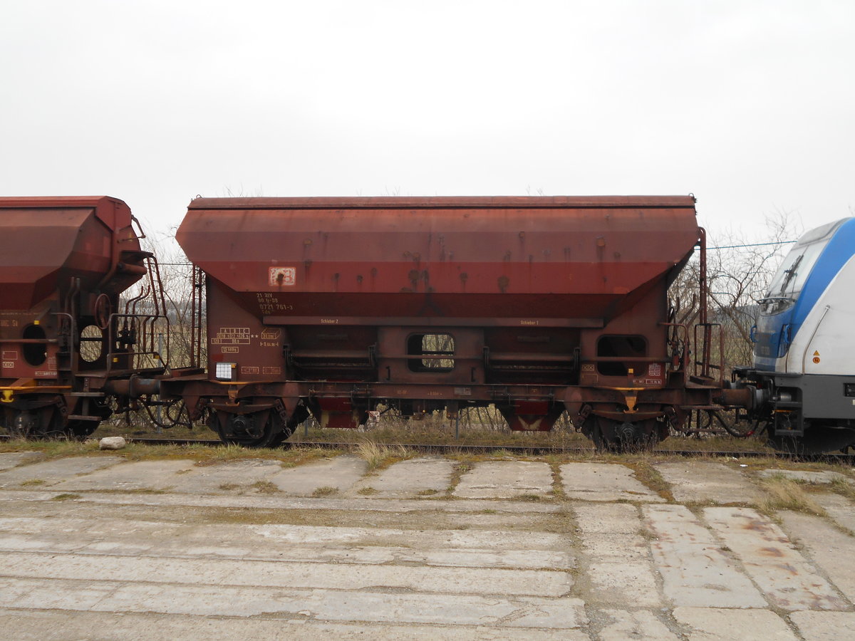 Dieser Tds stand,am 20.März 2019,hinter der Zuglok,in Grimmen Schützenplatz.