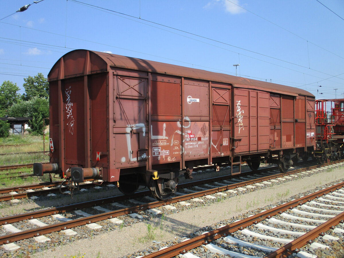 Dieser Uaai stand,am 24.Juli 2021,im Neustrelitzer Hbf.