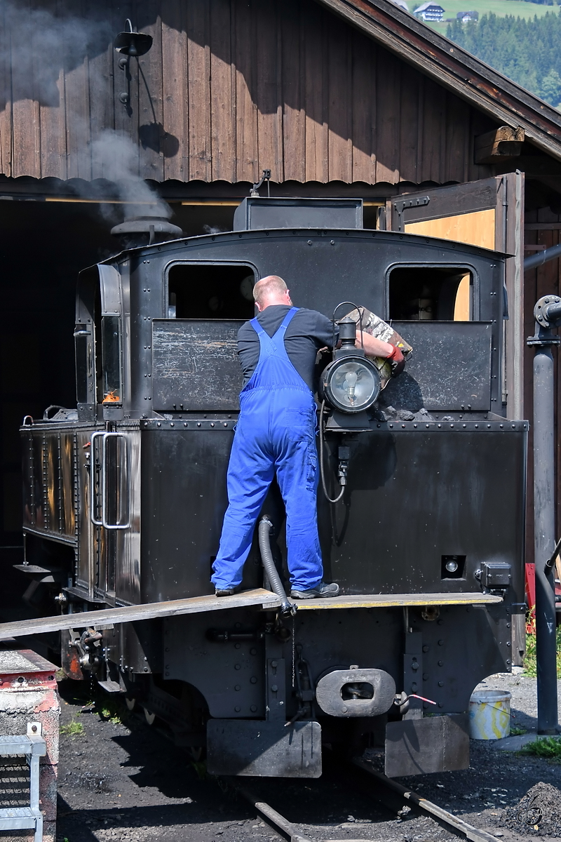 Dinge die eine Dampflok braucht - 1. Kohle (Mauterndorf, August 2019)