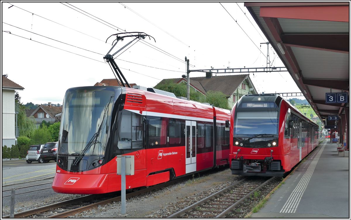Direkter Vergleich Tango und Walzer der AB in Appenzell. (13.07.2019)