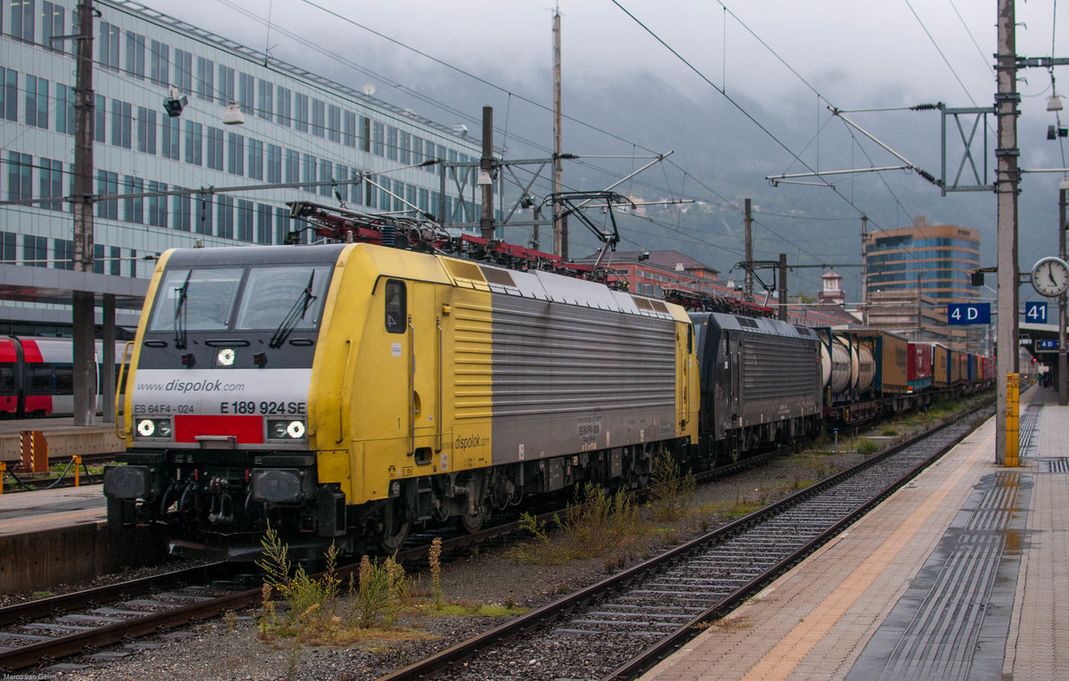 Dispolok und MRCE in Innsbruck am 12 09 2012