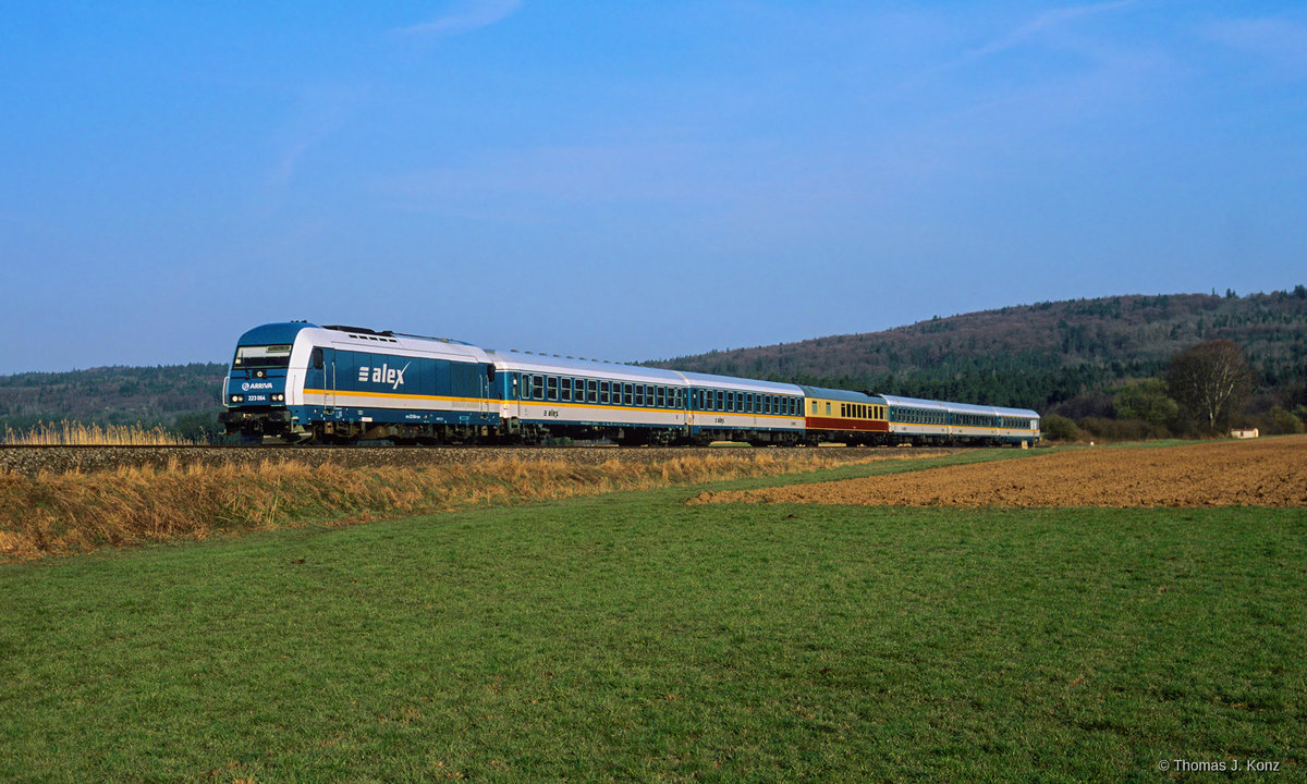 DLB 223 064 | Wiesau-Oberteich | 12.04.2009 | ALX 37977, Hof - München