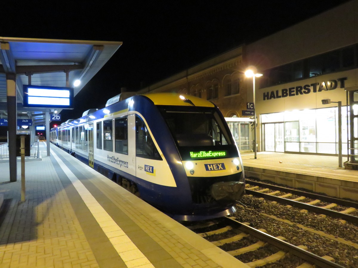 Doppeltraktion Lint 41 HEX in Halberstadt am 15.04.2015