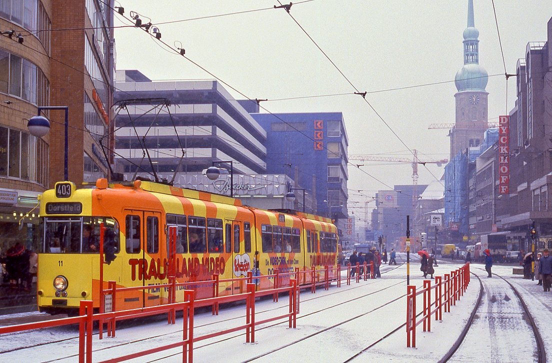 Dortmund 11, Kampstraße, 21.02.1987.