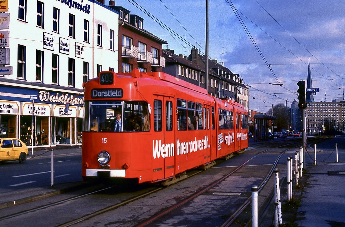 Dortmund 15, Rheinische Straße, 02.04.1994.