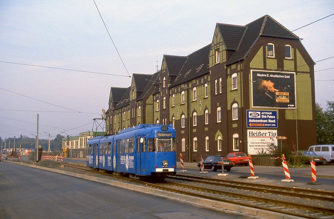 Dortmund 30, Bornstraße, 18.10.1986.