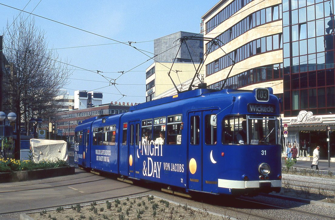 Dortmund 31, Kampstraße, 08.04.1992.