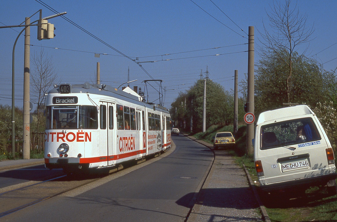 Dortmund 84, Heyden Rynsch Straße, 02.04.1990.
