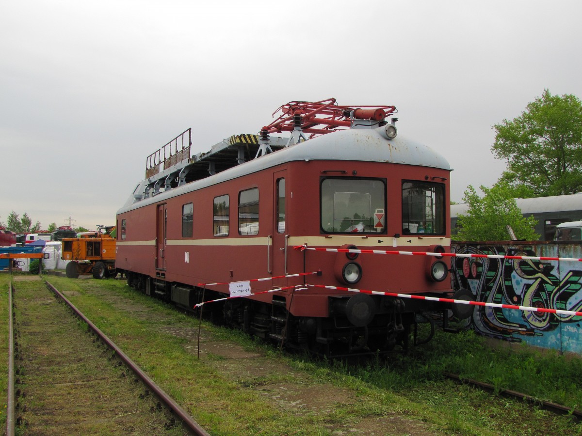 DR ORT 137 711 (188 201-8) am 25.05.2013 beim TEV in Weimar.