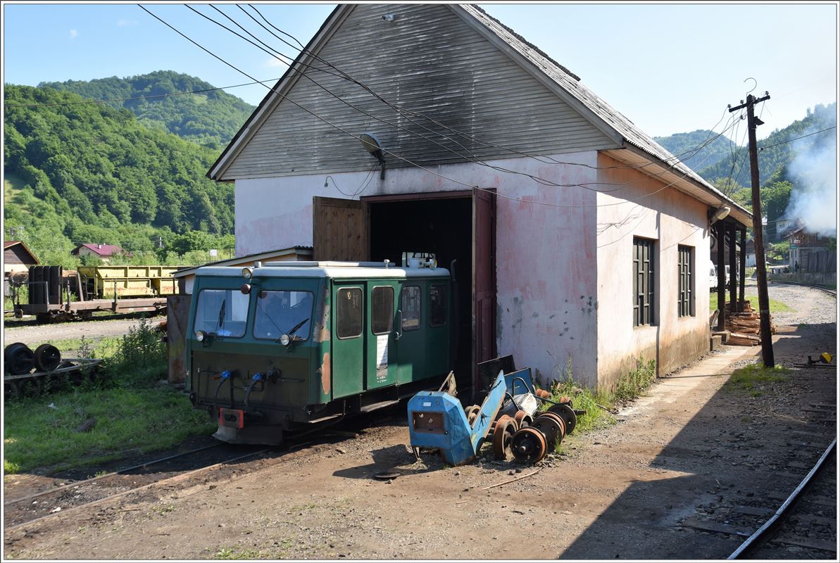 Draisine KL X 626.152 BM100 in Viseu de Sus. (11.06.2017)