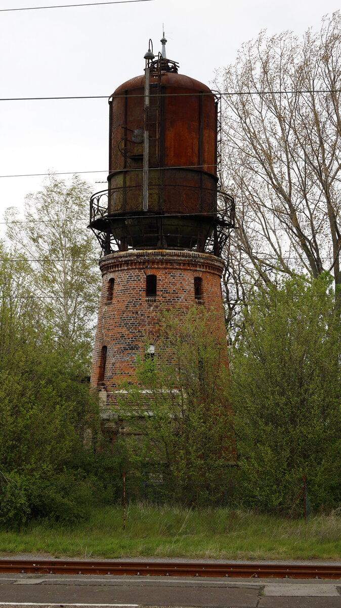 Dürfte ein Unikat sein, der Wasserturm von Großkorbetha. 29.04.2023 14:04 Uhr.