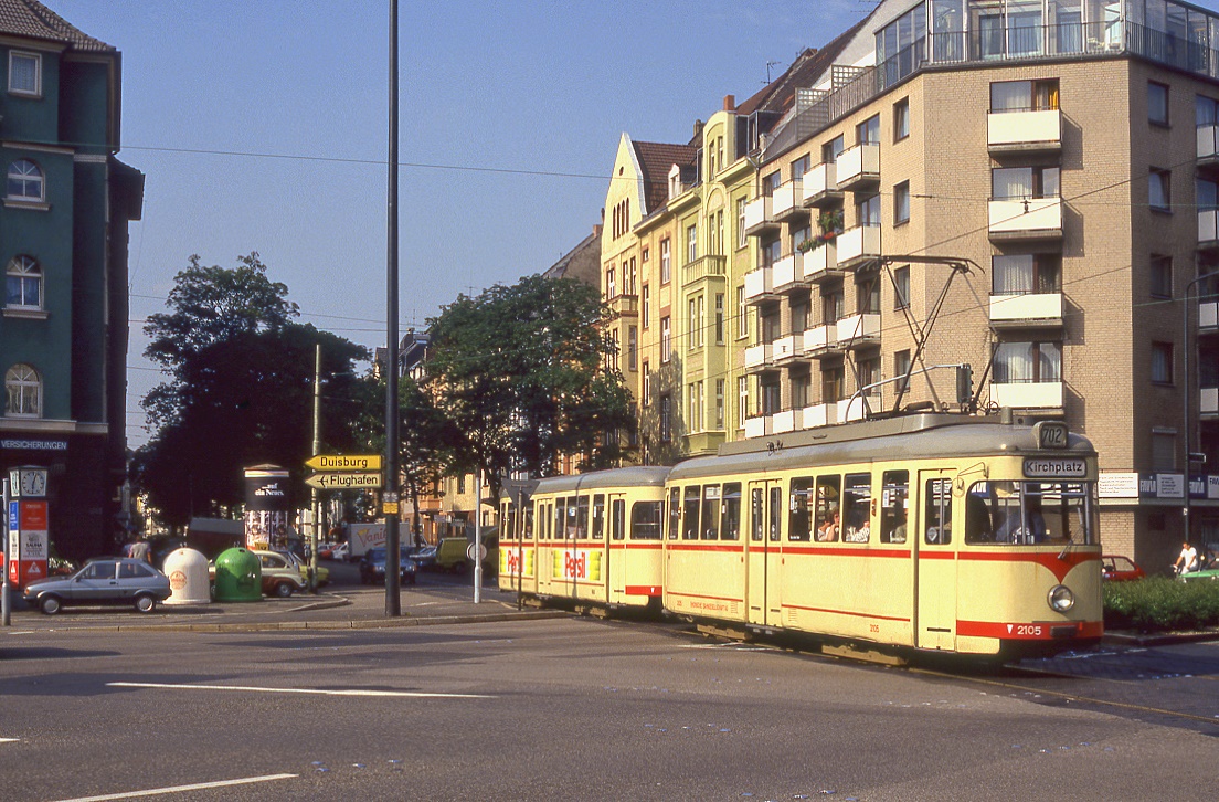Düsseldorf 2105, Collenbachstraße, 02.07.1987.