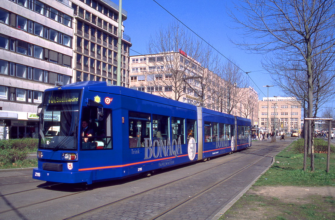 Düsseldorf 2115, Konrad Adenauer Platz, 26.03.1999.

