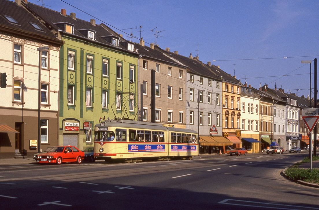 Düsseldorf 2506, Kölner Landstraße, 14.07.1987.