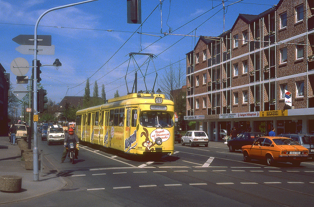 Düsseldorf 2655, Kölner Landstraße, 12.04.1991.