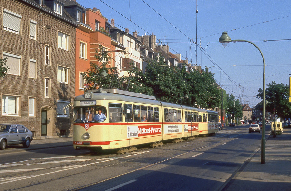 Düsseldorf 2763, Siegburger Straße, 14.07.1987.
