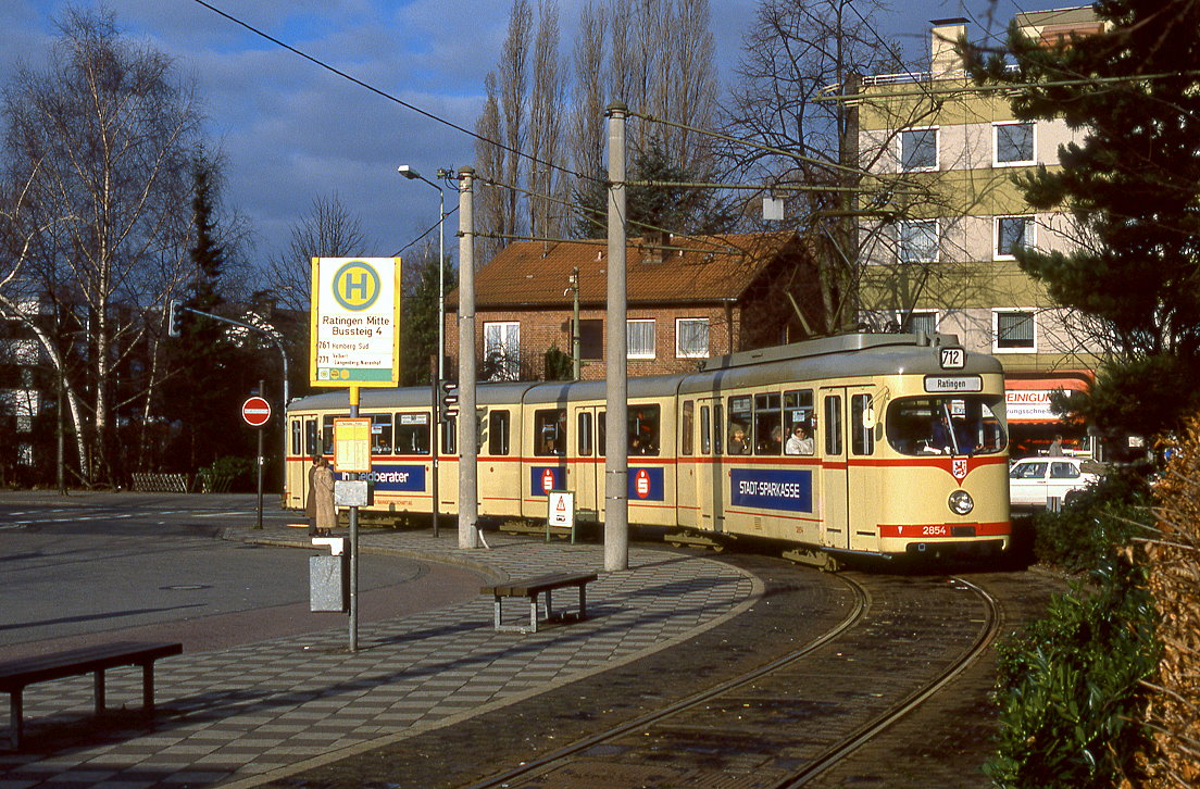 Düsseldorf 2854, Ratingen, 18.02.1989.
