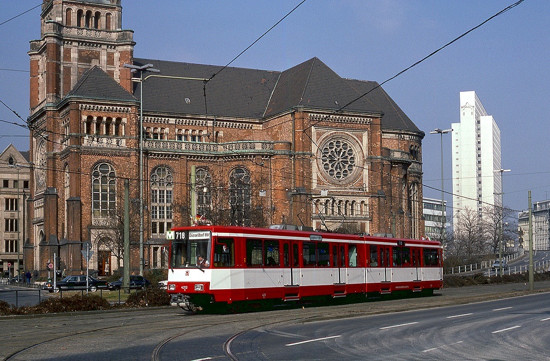 Düsseldorf 4212, Berliner Allee, 08.03.1986.
