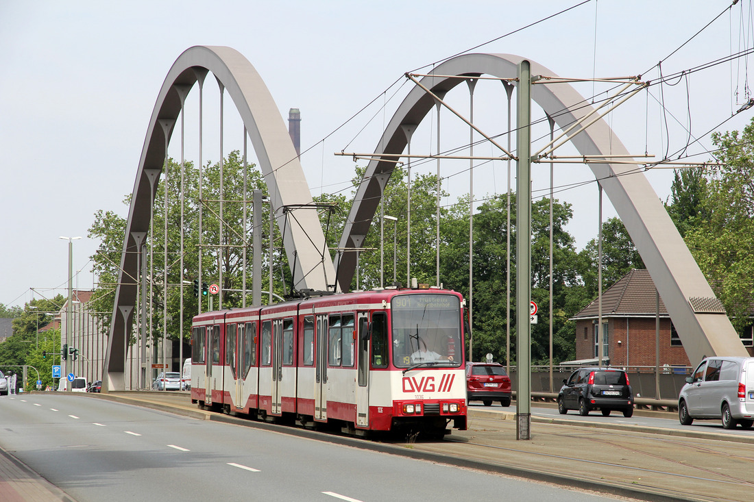Duisburger Verkehrsgesellschaft Triebwagen 1036 // Duisburg // 25. Juni 2021
