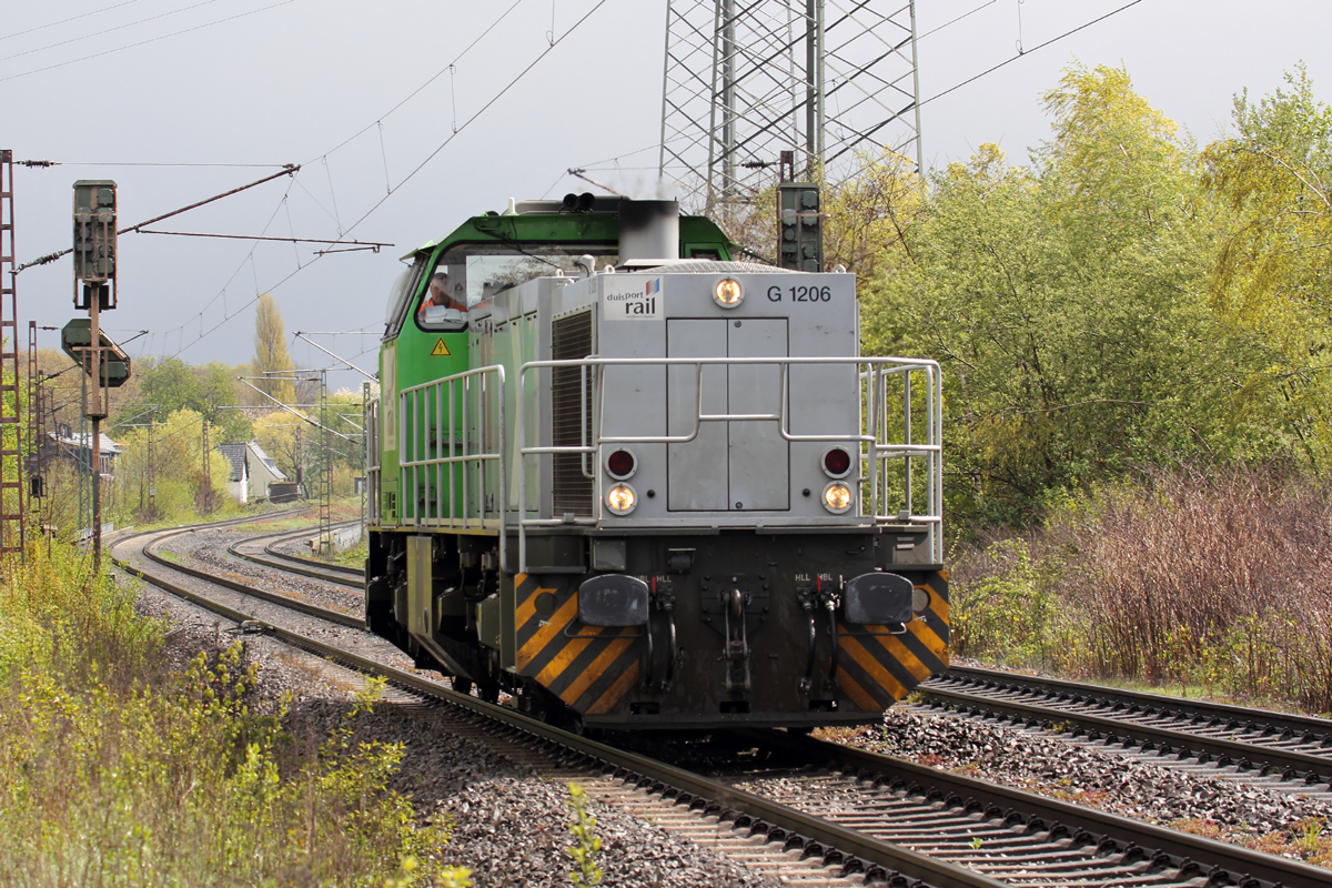 Duisportrail 275 021-4 in Gelsenkirchen-Bismarck 26.4.2016
